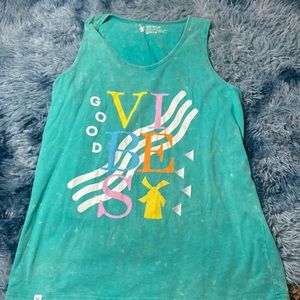 Dutch bros good vibes tank top